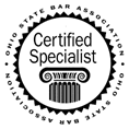 Ohio State Bar Association Certified Specialist badge